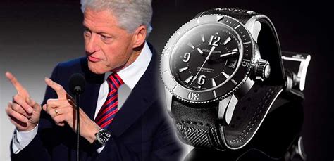 bill clinton watch collection.